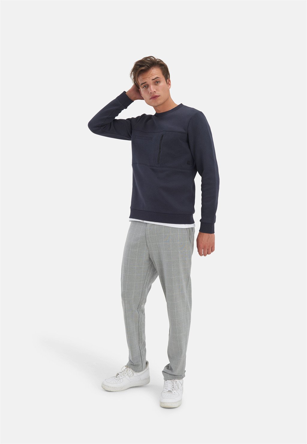 Refill by Shoeby OWEN - Pantalones chinos - grey/gris - Zalando.es