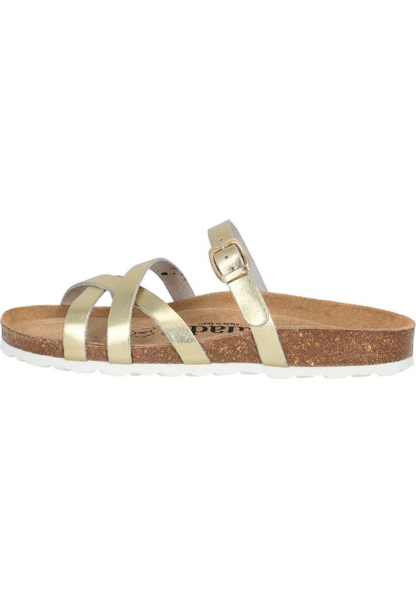 CRUISI - Pantolette flach - gold metallic