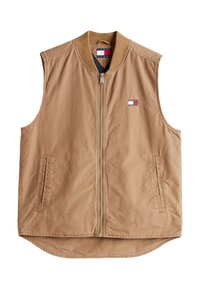 Vest - vintage camel