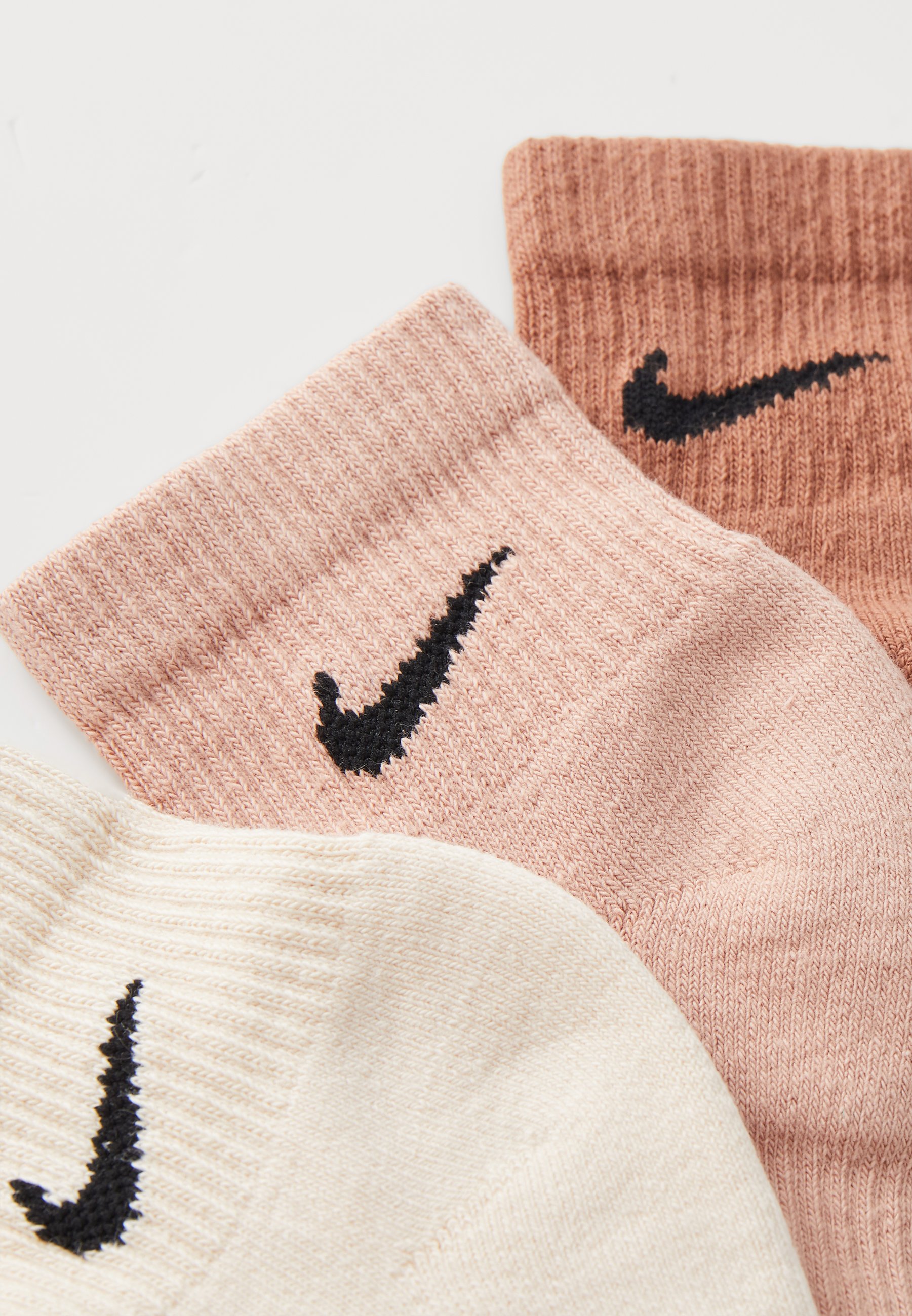 black nike socks with pink swoosh