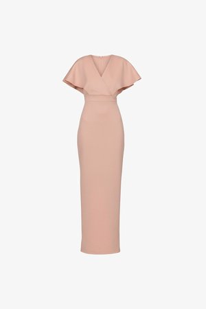 WAL G., BETTY WRAP - Pidulikud riided - blush pink
