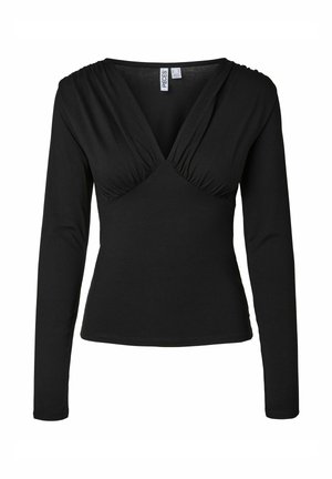 Pieces, LONG SLEEVED TOP PCSALLY - T-shirt à manches longues - black