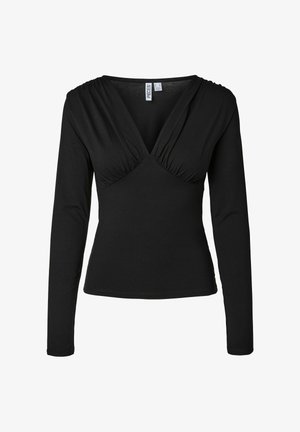 Pieces, LONG SLEEVED TOP PCSALLY - T-shirt à manches longues - black