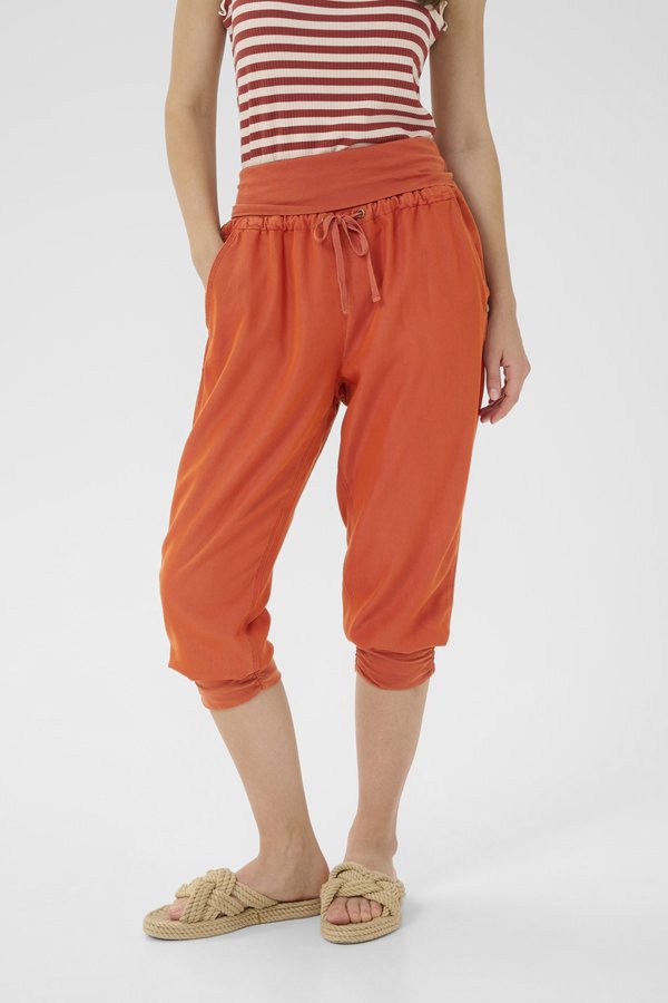 CRLINE - Stoffhose - bruschetta