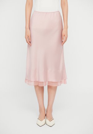 CHAMPACA MIDI SKIRT - Falda acampanada - powder pink