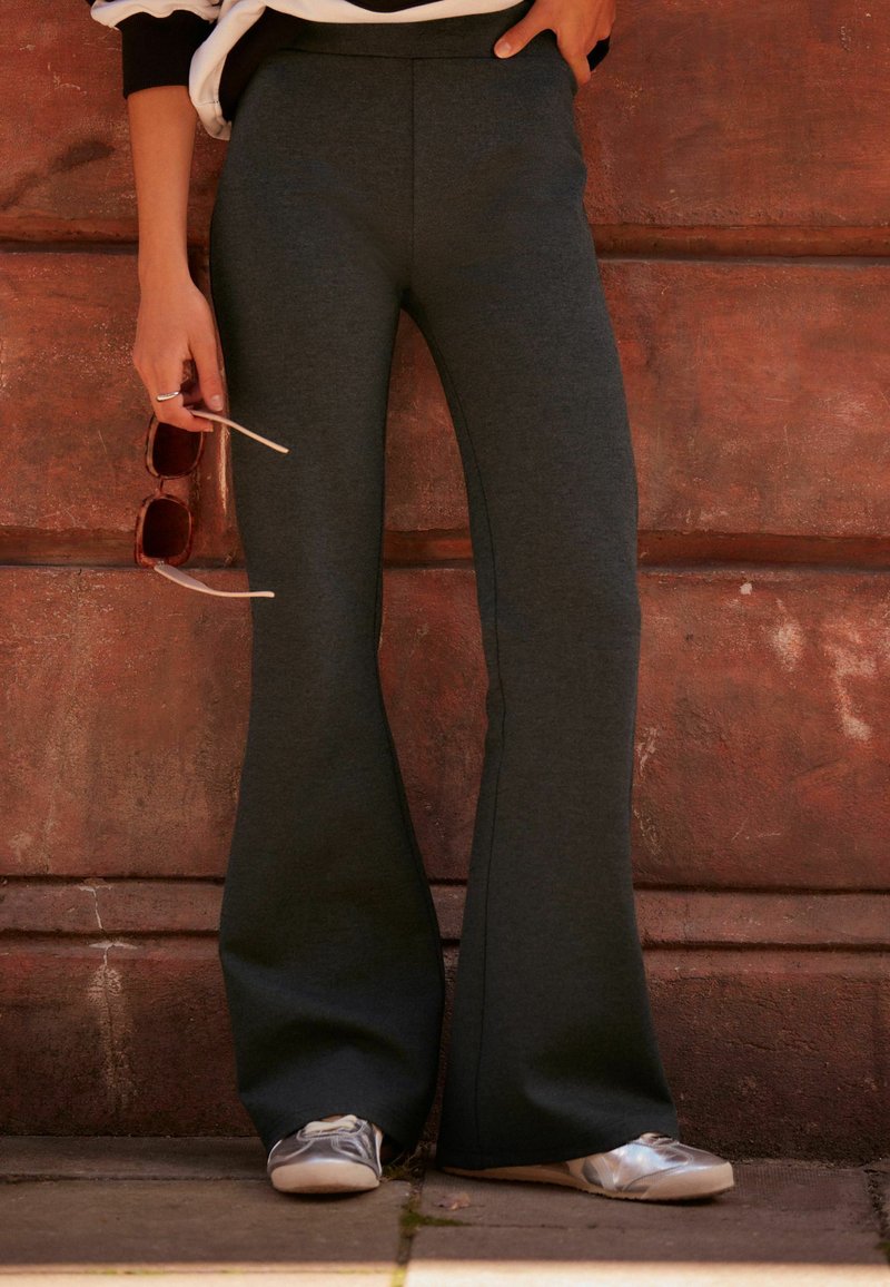 Next PONTE TALL - REGULAR FIT - Kalhoty - charcoal grey