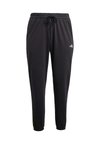 ESSENTIALS 3-STRIPES CUFFED - Pantaloni sportivi - black white