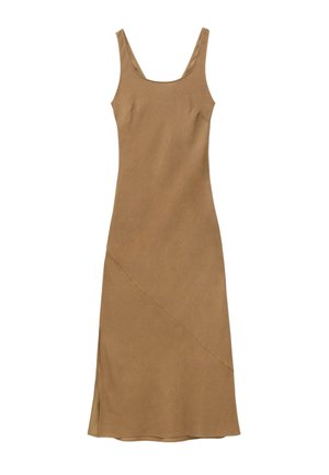 & OTHER STORIES, & OTHER STORIES BIAS-CUT MIDI DRESS - Robe de jour - brown