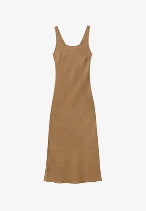 & OTHER STORIES, & OTHER STORIES BIAS-CUT MIDI DRESS - Robe de jour - brown