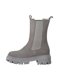 Stivali con plateau - grey