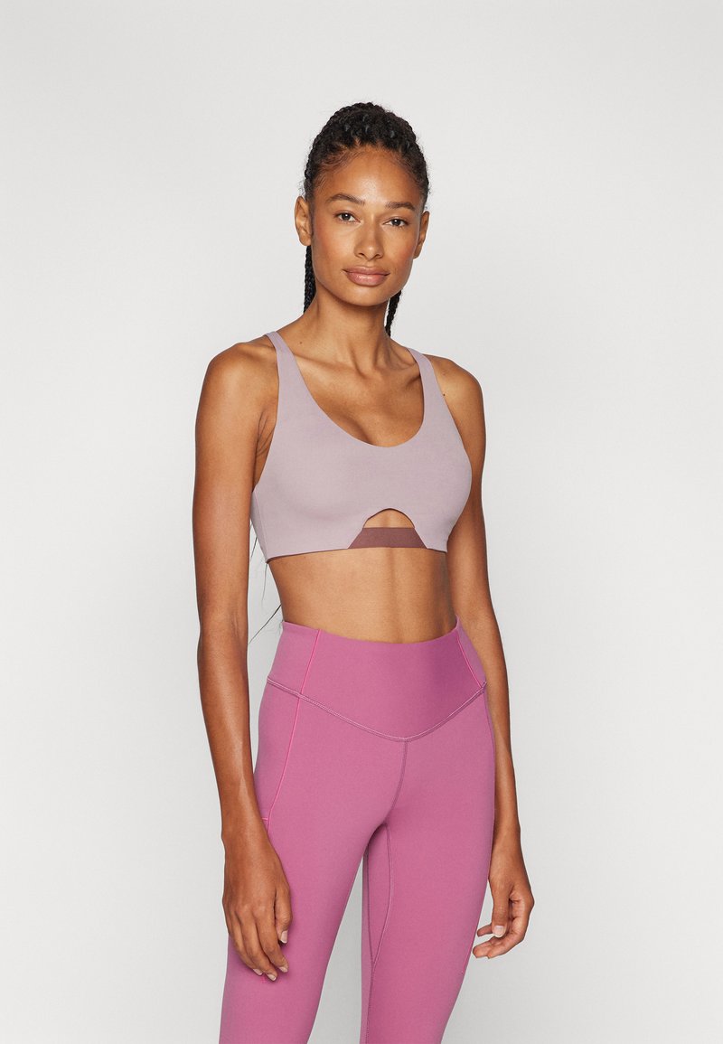 Patagonia MAIPO LOW IMPACT ADJUSTABLE BRA - Αθλητικό σουτιέν μεσαίας στήριξης - stormy mauve