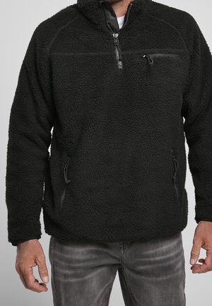 Fleece jumper - black