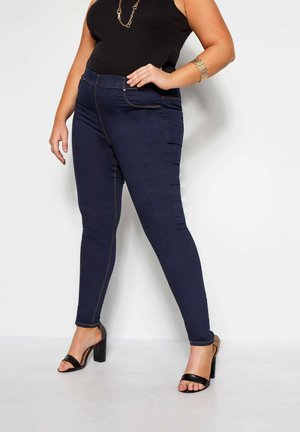 Yours Clothing Jegging - blue