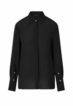 LIU JO, LIU JO CREPE DE CHINE SHIRT - Blusa - black