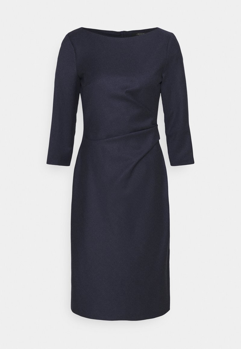 Weekend Maxmara Burgos Etuikleid Blau Zalando De