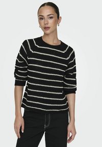 JDY JDYELLEN ONECK RAGLAN - Trui - black