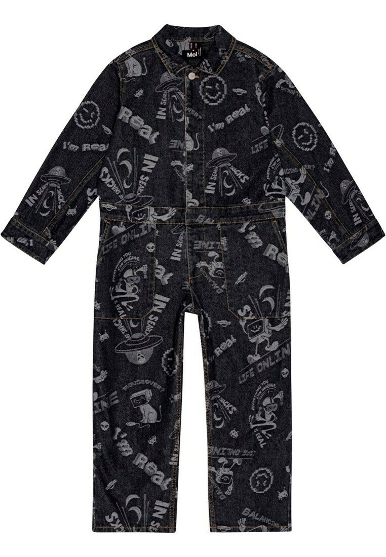 Molo Jumpsuit zwart Molo Jumpsuit zwart