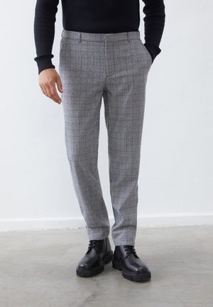 WOOL BLEND TROUSER - Bukse - light grey