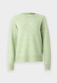 SLFLULU O NECK - Strikkegenser - lint melange