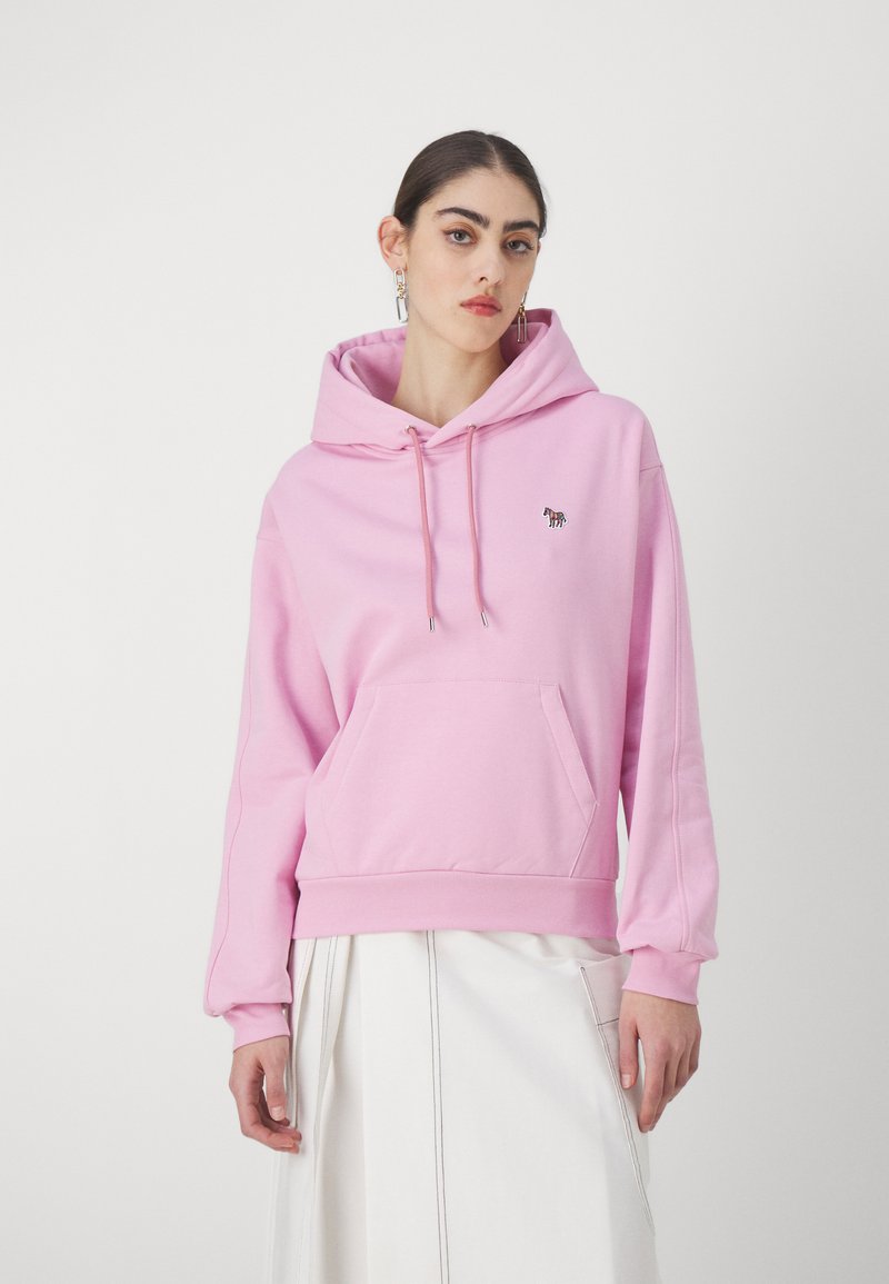 PS Paul Smith - WOMENS ZEBRA HOODY - Hoodie - pinks, Forstørre