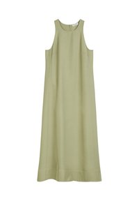 SLIP MIDI LENGTH ROUND NECKLINE - Freizeitkleid - smooth sage