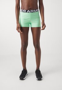 Under Armour HEATGEAR SHORTY - Tights - matrix green/white