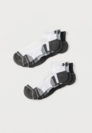 UNISEX 6 PACK - Trumpos sportinės kojinės - grey/black
