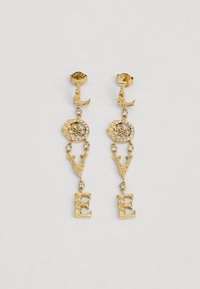 LOVE - Øredobber - yellow gold-coloured