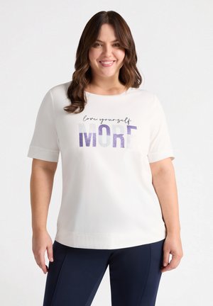 Fiorella Rubino Print T-shirt - bianco