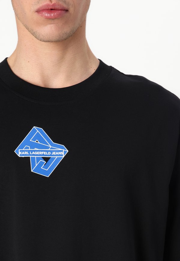 RELAXED CUBED TEE - Print T-shirt2