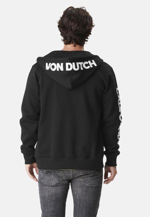 À CAPUCHE CALIFORNIA - Sweat zippé - noir