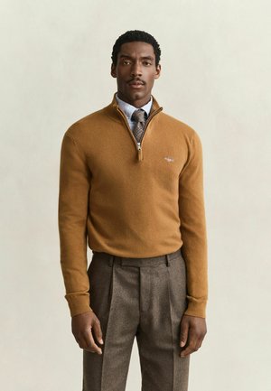 GANT, Pullover - caramel brown