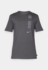 FCB FOOTBALL TEE - Klubové oblečení - anthracite