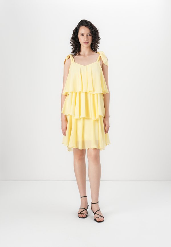 VMFELICIA SHORT DRESS - Cocktail dress / Party dress - pale banana