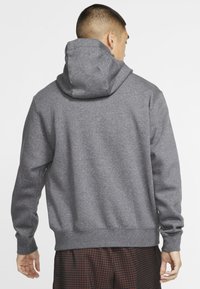 Nike Sportswear SPORTSWEAR CLUB FLEECE - Mikina - charcoal heather/anthracite/white