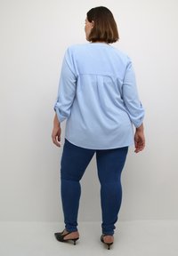 Kaffe Curve MIE - Blúzka - vista blue