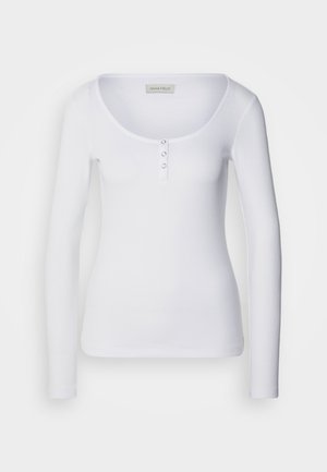 Anna Field Langærmet T-shirt - white