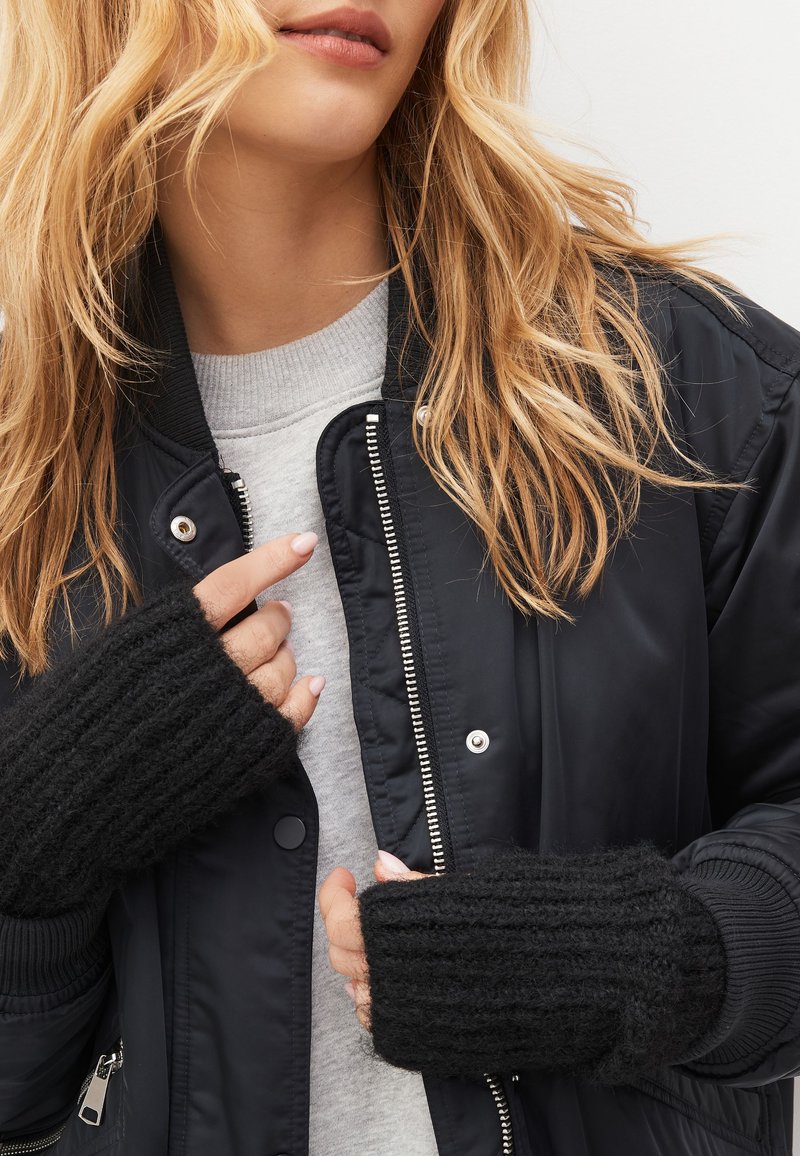 Next LONGLINE - Kortfingerhandsker - black
