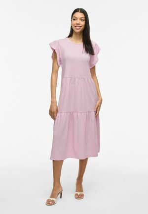 VILA VISUMMER MIDI - Vestido ligero - winsome orchid