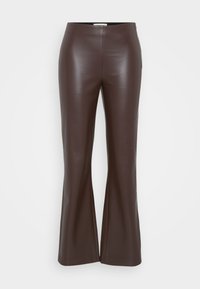 ONLY Tall ONLSMOOTH KICK FLARE - Pantaloni - seal brown