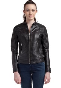 Le Temps Des Cerises - LALA - Leather jacket - black Thumbnail Image 1