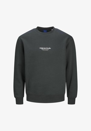 Jack & Jones JORVESTERBRO CREW NECK - Ikdienas džemperis - forest river