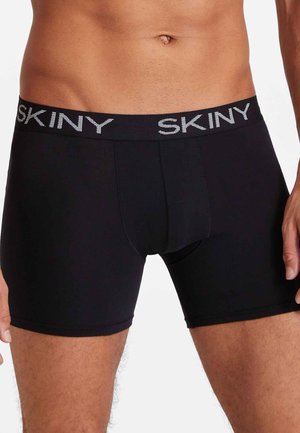 Skiny NEW  MIT LÄNGERM BEIN, 2ER-PACK - Shorty - black