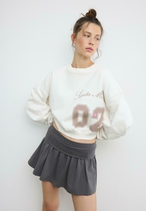 BASIC PRINTED  - Sweatshirt - white