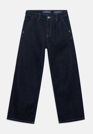 Guess, OVERSIZE RIGID PANTS UNISEX - Vaqueros boyfriend - authentic blue