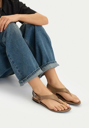 G-STAR, G STAR RAW WOMEN'S SANDALS BEIGE - Sandalias de dedo - beige