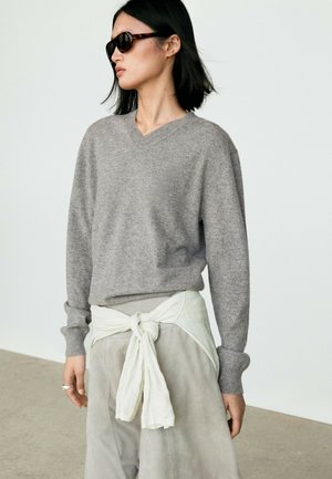 Massimo Dutti, Strickpullover - grey