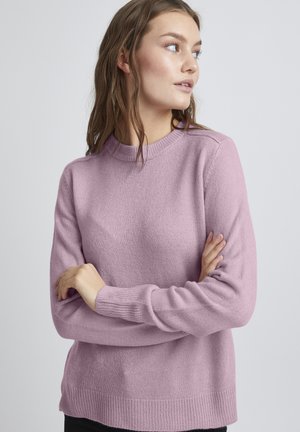 b.young BYMALEA JUMPER 5 - Stickad tröja - mauve mist