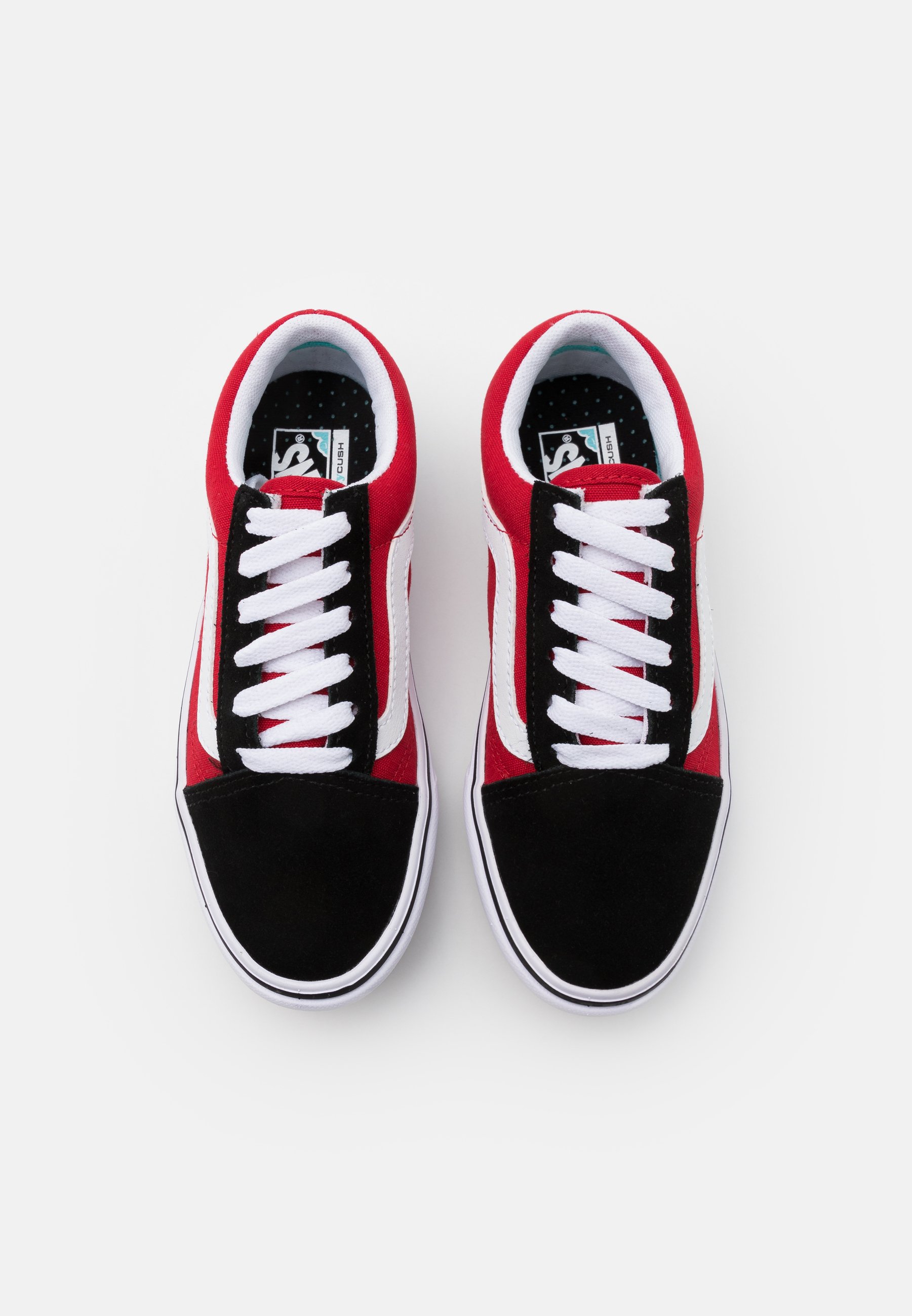 Vans COMFYCUSH OLD SKOOL - Sneakers laag - black/red/Rood - Zalando.nl