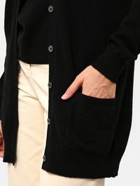 Just Cashmere CHELSEA - Kardigan - noir